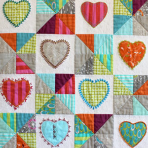 Hearts and Lollipops Detail